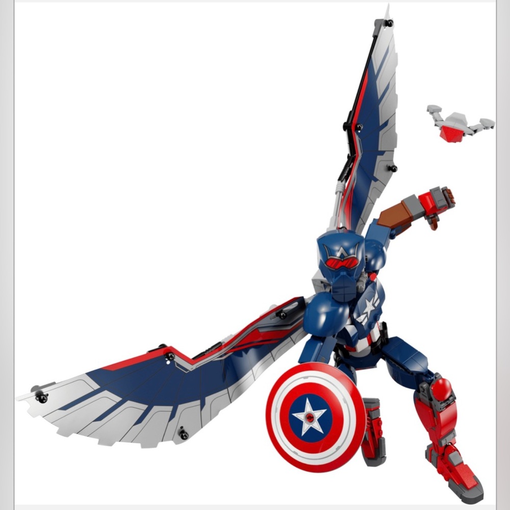 New LEGO Marvel Super Heroes 76296 New Captain America Construction Figure - Picture 2 of 9